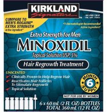 Minoxidil 5% Extra Strength Hair Regrowth Treatment 6 months supply